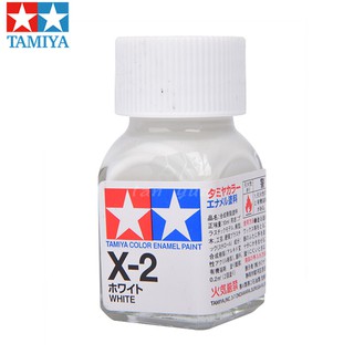 สีสูตรน้ำมัน Enamel X2 white 10ml