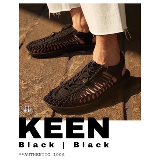 KEEN​ [ลิขสิทธิ์​แท้100%] Keen Uneek “BLACK / BLACK”