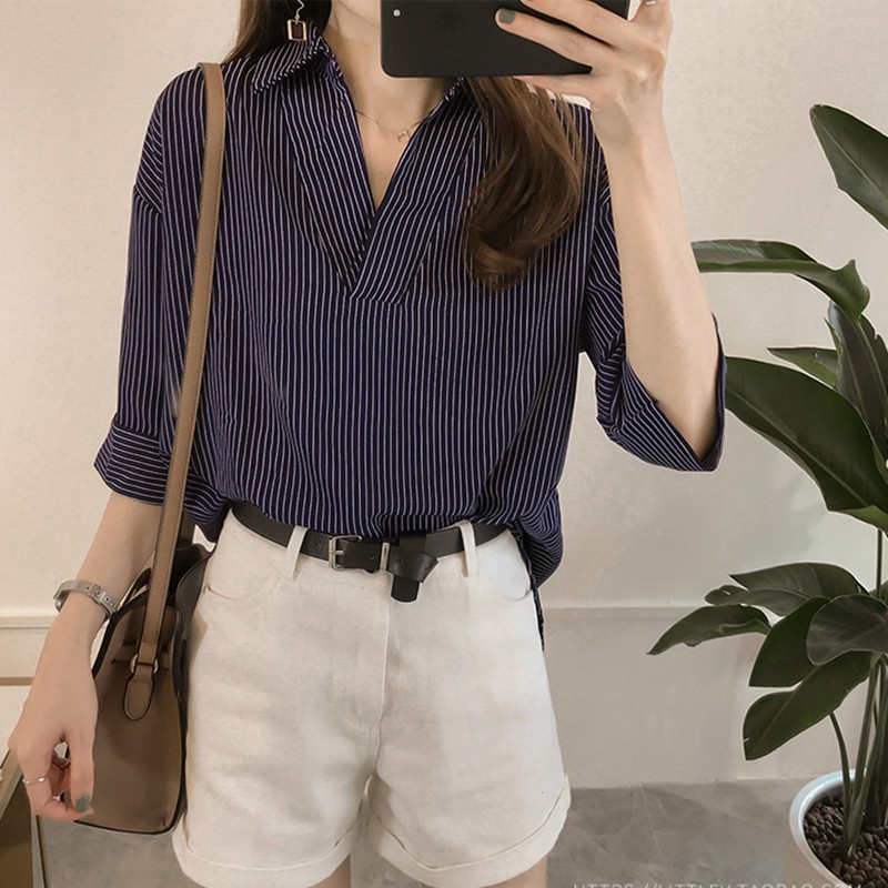 Monday 2020 มาแว้ว มาแว้ว มาแว้ว เสื้อสาวออฟฟิตคอปกเก๋ๆ ใส่คู่กับกางเกงหรือกระโปรงก็สุภาพได้กับทุกงาน - รูปที่ 2