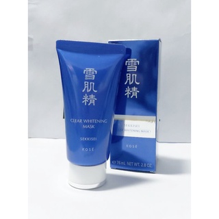 KOSE CLEAR WHITENING MASK 80g. มาส์กกระชากวิญญาณ แท้ใหม่ 100%