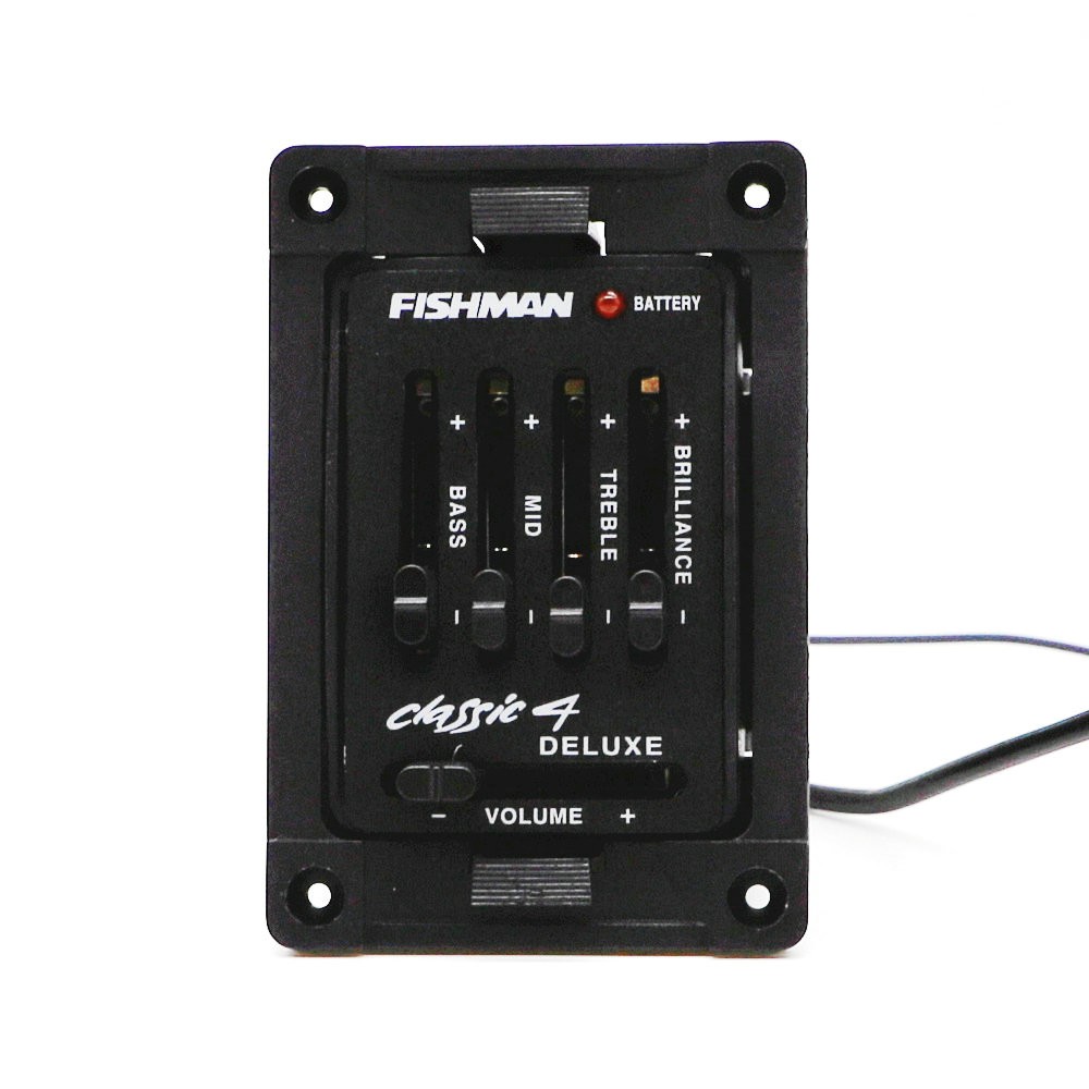 ปิ๊กอัพกีต้าร์ Fishman Classic 4 Deluxe Acoustic Guitar Preamp Pickup