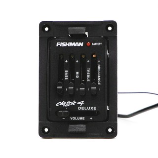 FISHMAN พรีแอมป์คลาสสิก แบบ 4 สาย EQ สำหรับกีตาร์อะคูสติก