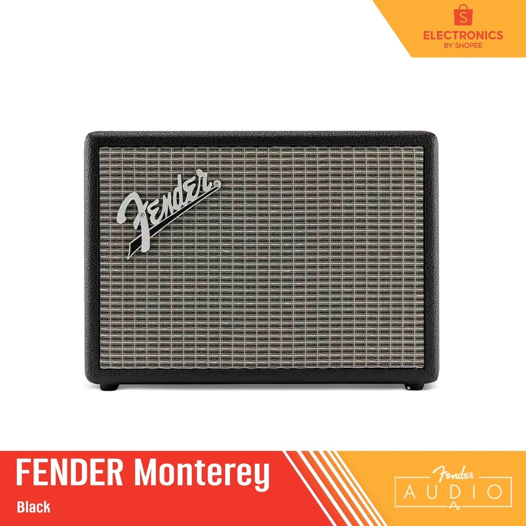 Fender Bluetooth Speaker Monterey Black