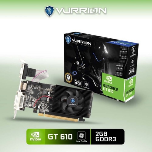 VGA Vurrion Nvidia Geforce GT610 GT 610 2GB GDDR3 64bit