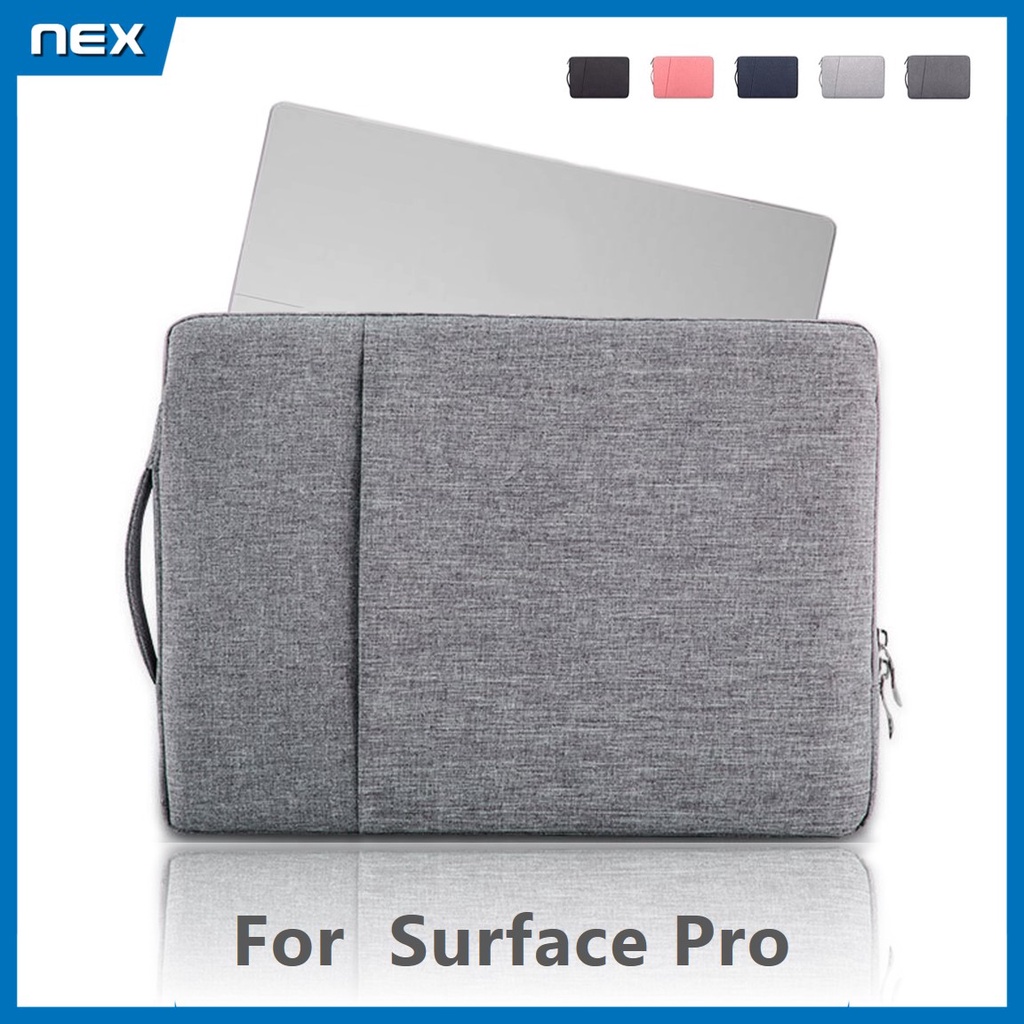 NEX กระเป๋าSurface Pro 4 / 5 / 6 / 7/ 8 เคสSurface Pro ซองแท็บเล็ตกันกระแทก เคสโน๊ตบุ๊ค Surface Pro 