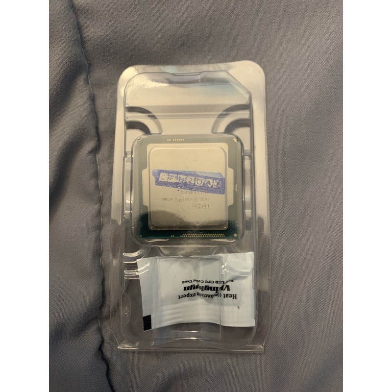 CPU Intel core i7 4790k