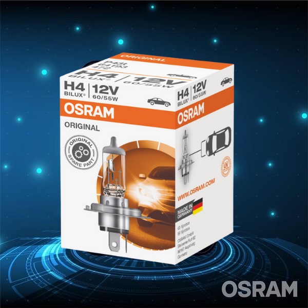 ไฟหน้ารถ Osram ดั้งเดิมสําหรับ Calya, Corola, Etos, Vios, Yaris 2007-2014