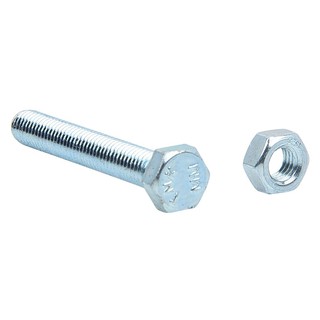 NUT HEX MA SCREW 5X35MM 10SET สกรูหัวหกเหลี่ยมน็อต 5X35 MM 10ชุด สกรู, น๊อตและแหวน อุปกรณ์ยึดติด เครื่องมือช่างและฮาร์ดแ