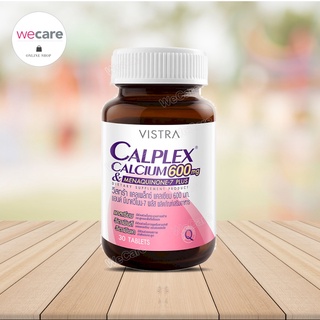 Vistra Calplex Calcium 600 mg วิสทร้า แคลเพล็กซ์ แคลเซียม