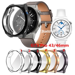 เคสป้องกัน TPU แบบใส สําหรับ HUAWEI WATCH GT3 Pro 46 มม. 43 มม.