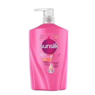 แบบขวดปั้ม ซันซิล Sunsilk Shampoo ขวดสีชมพู 880 ml สมูท แอนด์ เมเนจเจเบิ้ล แอคทีฟ อินฟิวส์ชั่น