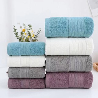 ผ้าเช็ดตัว ผ้าขนหนู เกรดโรงแรม ขนาด 27x54 นิ้ว (14ปอนด์) ราคาส่ง Cotton 100%