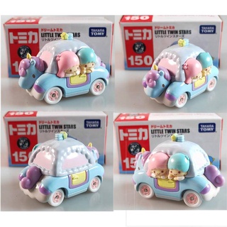 โมเดลรถยนต์ Domeka Gemini Unicorn Sanrio Series LittleTwinStars Gemini ของเล่นสําหรับเด็ก