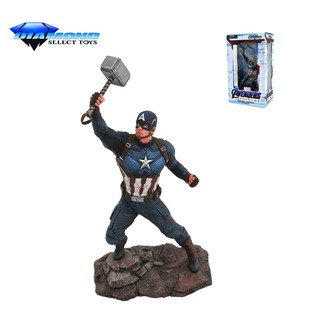 Diamond Select Toys  Marvel Movie Gallery Avengers: Endgame Captain America PVC Diorama