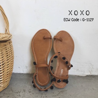 [Codeลด100:basl]🔥 รองเท้าแตะ วินเทจ พร้อมส่ง! Y6853