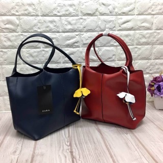 New in ZARA BAG พร้อมส่ง!!กระเป๋าถือหรือคล้องไหล่ได้ ซื้อ1ได้ถึง2