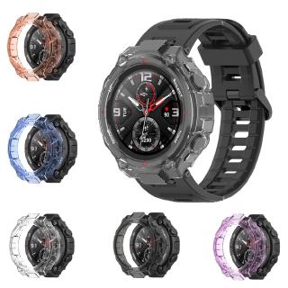 Amazfit T-Rex Watch Case for Huami Amazfit T-REX Soft TPU Protective Cover Shell Bumper Protective Frame Bracelet Accessories