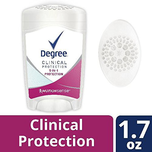 Degree® 5 in 1 Protection Clinical Antiperspirant Deodorant 48g ระงับกลิ่นกาย โรลออน