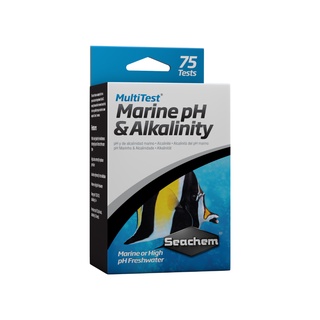 Seachem MultiTest™ Marine pH &amp; Alkalinity  น้ำยาวัดค่า Marine pH &amp; Alkalinity ในชุดเดียว