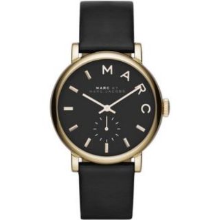 MARC BY MARC JACOBS MBM1269 Baker Black Dial Leather Ladies Watch 