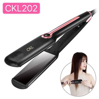 CKL 202🔥ถูกสุด/พร้อมส่ง🔥 CKL  เครื่องหนีบผม ที่หนีบผม ปรับความร้อน4ระดับ ร้อนเร็ว หนีบตรง ทำวอลลุ่ม งุ้มปลาย หนีบเงา