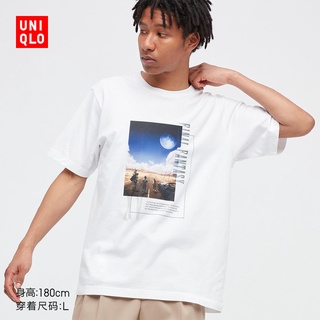 Uniqlo UT เสื้อยืดแขนสั้น พิมพ์ลายแฟนตาซี Final Fantasy สําหรับผู้ชาย (Final Fantasy-Xv) 449088