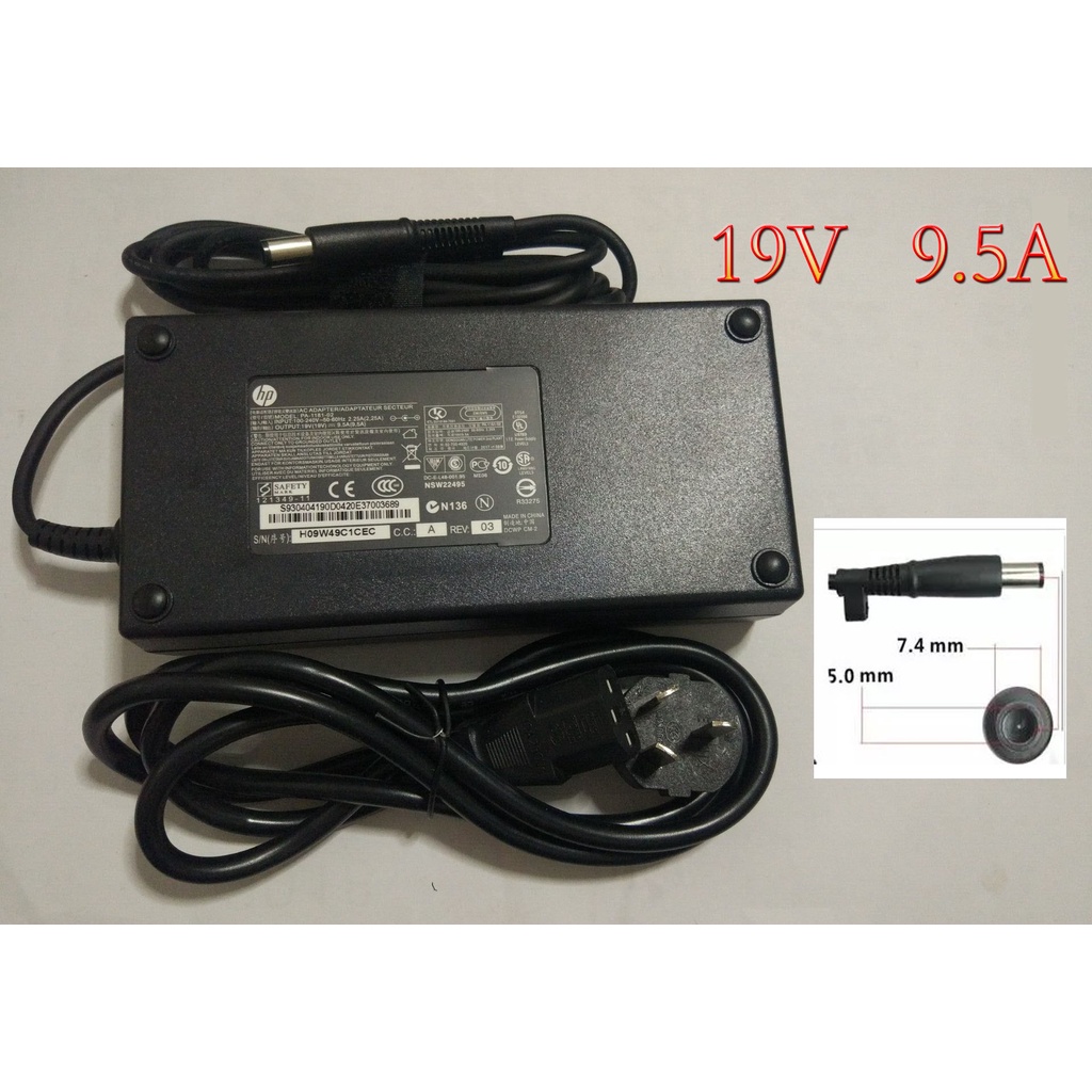 Adapter HP all in one 19V 9.47A 180W 7.4x5.0mm 180EB B AC Adapter for HP TOUCH SMART 610 1011 520 PC