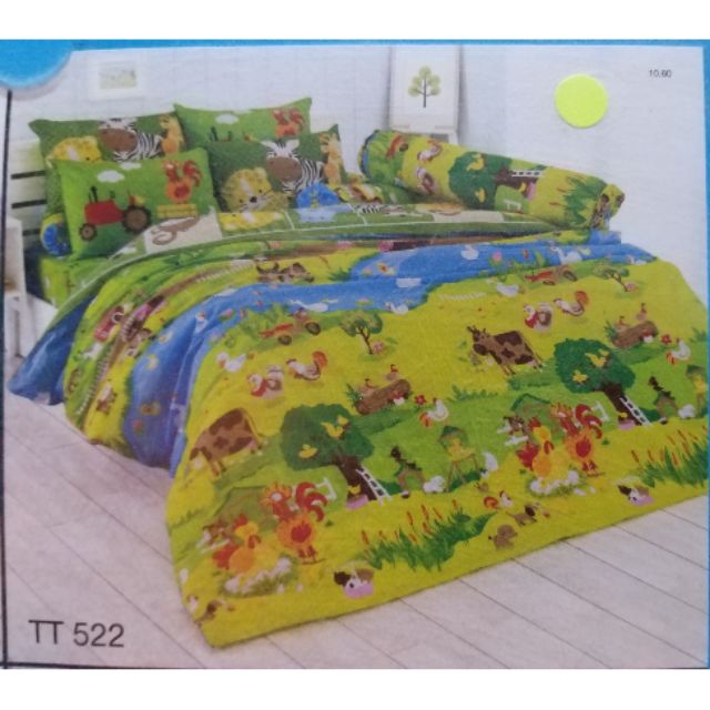 ToTo ผ้าปูที่นอน ขนาด 6ฟุต