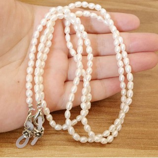 Fashion Elegant Handmade Natural Pearl Beaded Eyeglass Chains Women Sunglasses Reading Glasses Chain