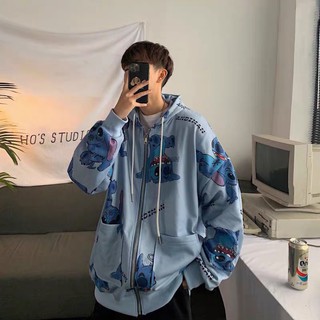 เสื้อคลุมแขนยาวมีฮู้ด ยอดฮิต เสื้อคลุมแขนยาว ซิปหน้าเสื้อคลุมผ้าร่ม ทรงเกาหลี #33628