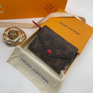 กระเป๋าสตางค์ LOUIS VUITTON WALLET (Ori) Monogram หนังแท้