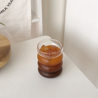 แก้วกาแฟ สำหรับเครื่องดื่ม มินิมอลเกาหลี bubble glass | faryheyz