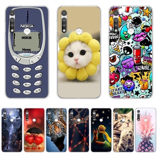 เคสโทรศัพท์มือถือ ซิลิโคนนิ่ม TPU กันกระแทก พิมพ์ลายธีม A32 หลากสี สําหรับ Motorola Moto G Fast G power G8 play Edge