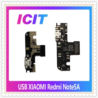 USB Xiaomi Redmi Note 5A อะไหล่สายแพรตูดชาร์จ แพรก้นชาร์จ Charging Connector Port Flex Cable（ได้1ชิ้นค่ะ) ICIT-Display