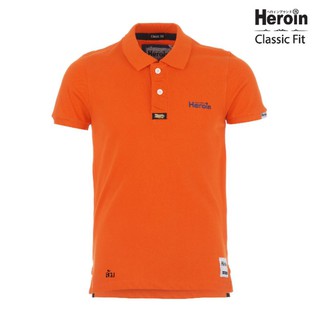 Heroin Polo Cotton 100% ผ้าฝ้ายใส่สบายมากๆ / โปโลเฮโรอีน