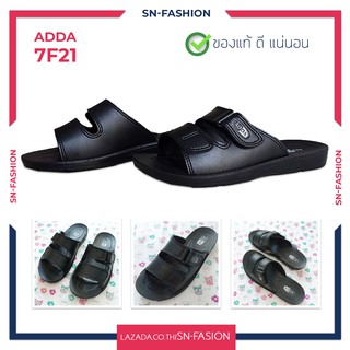 รองเท้า ADDA 7F21 - แตะ สวม ลำลอง สบาย - ดำ