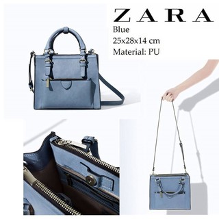 กระเป๋าสะพาย ZARA MINI CITY BAG WITH ZIP