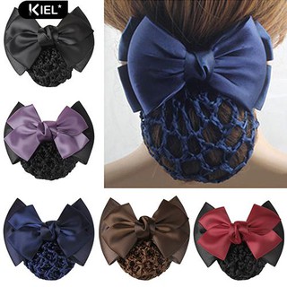 ※Pro Bow Barrette คลิปหนีบผม Bowknot Bun อุปกรณ์เสริม Hair Hair Hairdresser