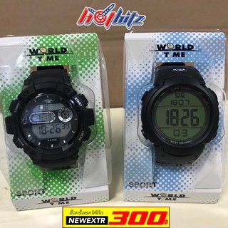 💥 WORLD TIME ของแท้ 💯% [ครั้งแรกลดอีก80โค้ด]มีกล่อง 🎁 ส่งฟรีเคอรี่ 🚚 เก็บเงินปลายทาง ไม่บวกเพิ่ม