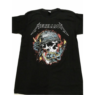 [COD]Disarm HEAVY METAL ROCK BAND เสื้อยืดลําลอง ผ้าฝ้าย 100% แขนสั้น คอกลม ลายหัวกะโหลก สีดํา สไตล์ฮิปฮอป