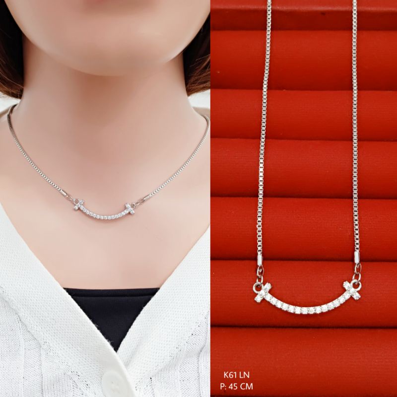 Xuping สร้อยคอผู้หญิง สีเงิน K61 LN