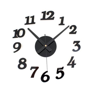 JAM DINDING TEMPEL DIY ANALOG 3D GIANT MODERN CLOCK 6 MODEL - GMT