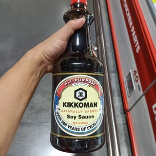 ecook ซอสถั่วเหลือง คิดโคแมน kikkoman soy sauce หลายขนาด ( 1.6ลิตร*1 / 1ลิตร*2 / 1.5ml*3 )