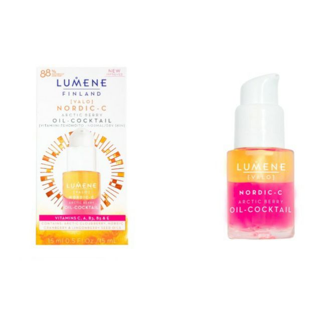 ‼ พร้อมส่ง ‼Lumene Nordic-C Artic  Berry Oil-Cocktail ( 15 ml. )