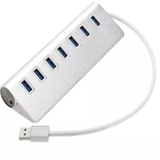 1pcs ความเร็วสูง USB HUB 4 พอร์ต USB 2.0 พอร์ตแบบพกพา OTG อลูมิเนียม USB Splitter สำหรับ แมค-book air แล็ปท็อป