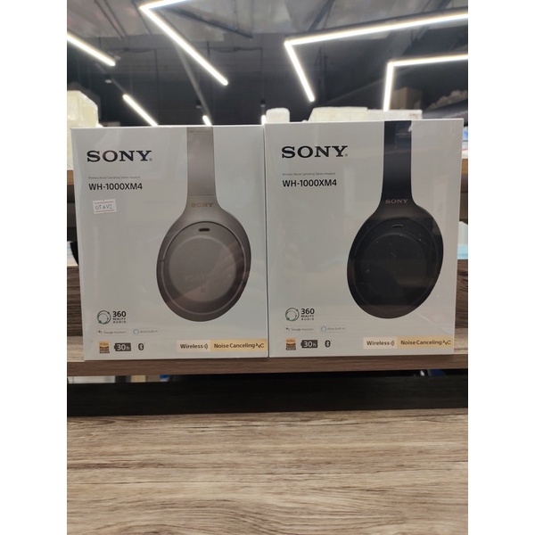 (ใหม่แท้ศูนย์ไทยพร้อมส่งล็อตใหม่)Sony WH-1000XM4 หูฟังฟูลไซส์ ไร้สาย  ตัดเสียงรบกวน