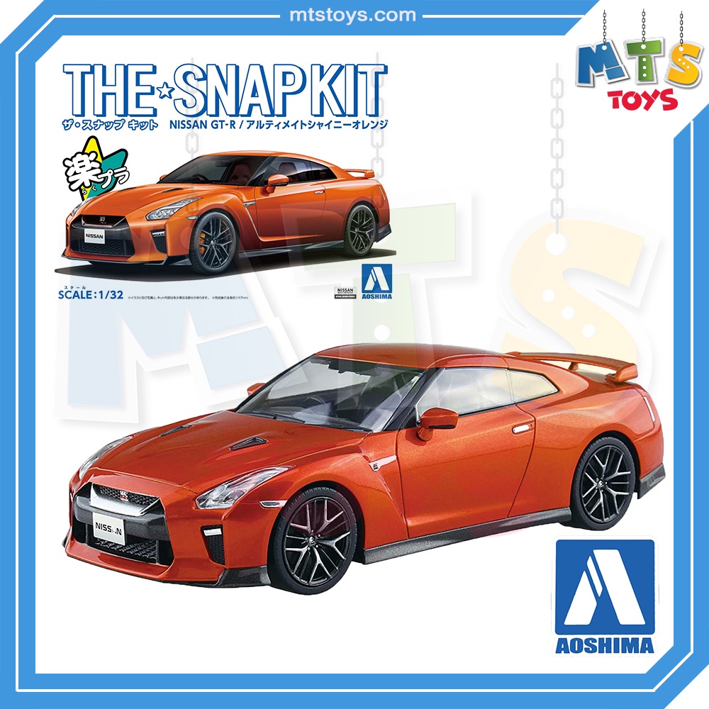 **MTS Toys**Aoshima Bunka Kyozai : The-Snap Kit Nissan GT-R 1/32