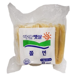 Jjolmyeon Noodle 하얀햇살 쫄면 เส้นจอยเมียนบะหมี่สดเกาหลี 1kg