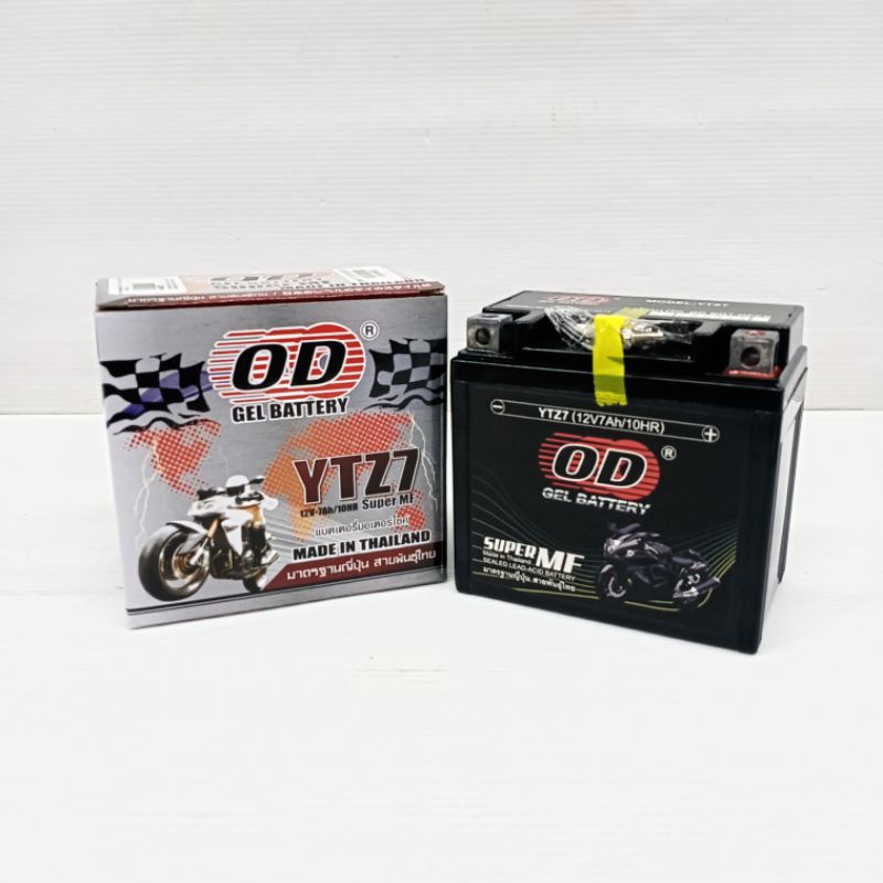 แบตเตอรี่ (OD) YTZ7 (CLICK125-150/PCX/AEROX)