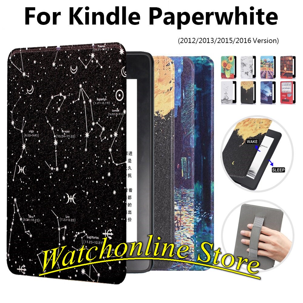 Kindle Paperwhite 1 / 2 / 3 Cum Cover Kindle Paperwhite Case / ซองพร ้ อมแหวนนิ ้ ว